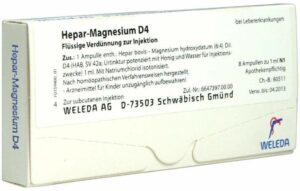 Weleda Hepar-Magnesium D4 8 Ampullen