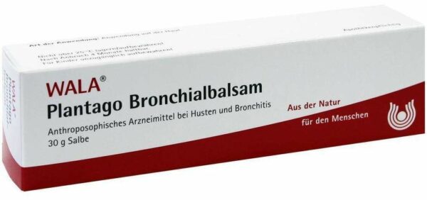 Plantago Bronchialbalsam 30 G Salbe