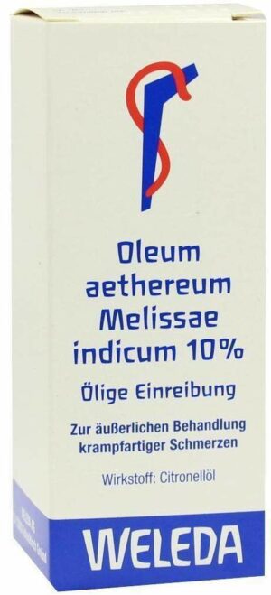 Weleda Oleum Aethereum Melissae Indicum 10%