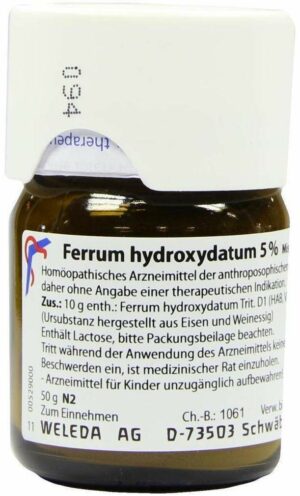 Weleda Ferrum Hydroxydatum 5%