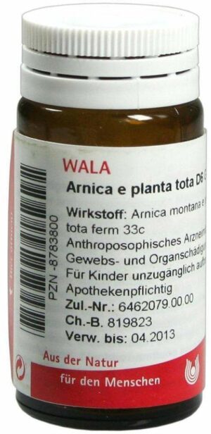 Arnica E Planta Tota D6 Wala 20 G Globuli