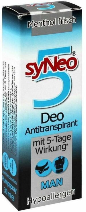 Syneo 5 Man Deo Antitranspirant 30 ml Spray