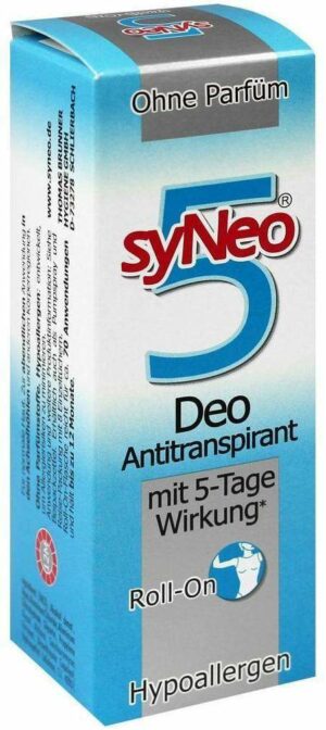 Syneo 5 Roll On Deo Antitranspirant 50 ml Flüssigkeit