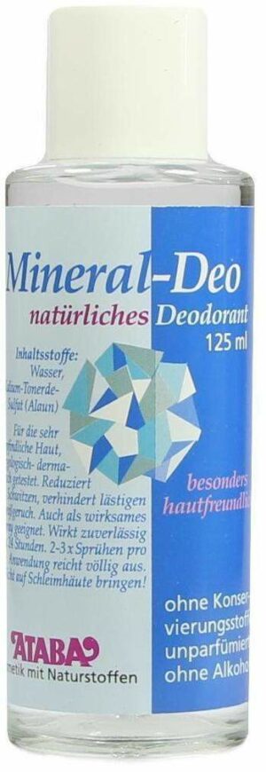 Ataba Mineral Deo Pumpspray Ersatzpackung