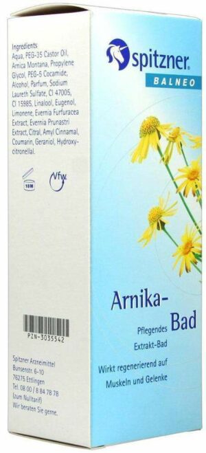 Spitzner Balneo Arnika Bad 190 ml Bad