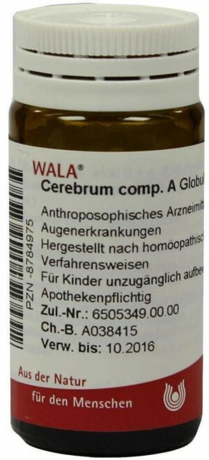 Cerebrum Comp. A Globuli 20 G Globuli