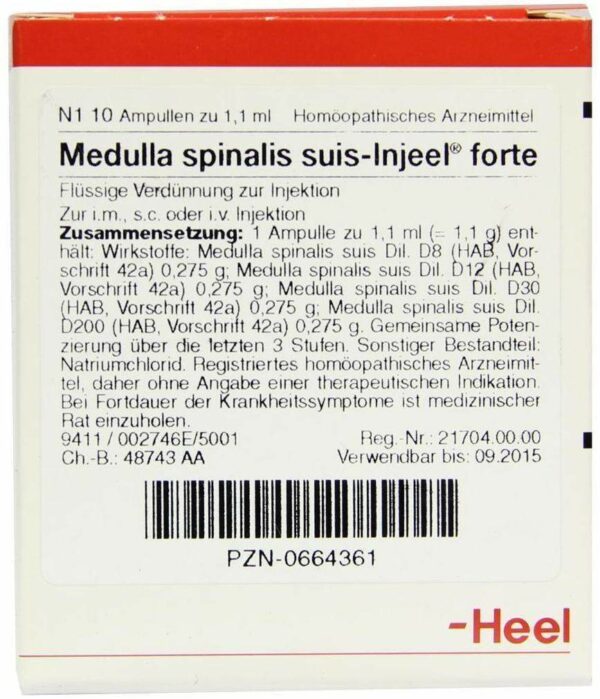 Medulla Spinalis Suis Injeele Forte