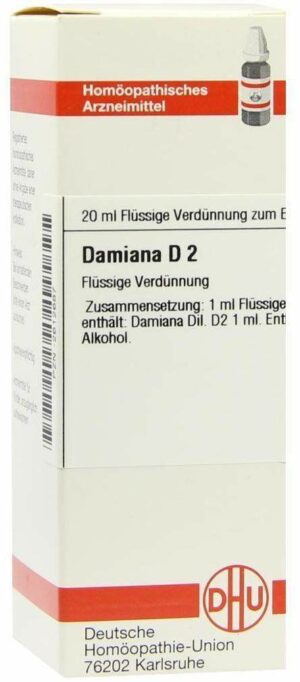 Damiana D 2 20 ml Dilution