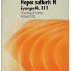 Hepar Sulfuris N Synergon 111 Kattwiga 200 Tabletten