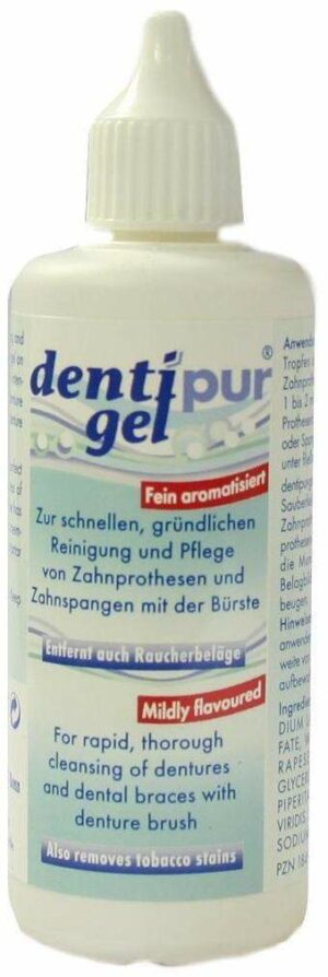 Dentipur Gel Zahnprotesenpflege 100ml