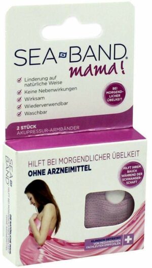 Sea Band Mama Akupressurband Für Schwangere 2 Stück