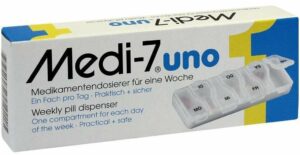 Medi 7 Uno Medikamenten Dosierer Für 7 Tage 1 Stück