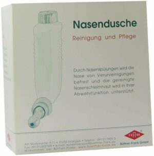 Nasendusche Kunststoff und 4 Beutel Salz 1 Stück