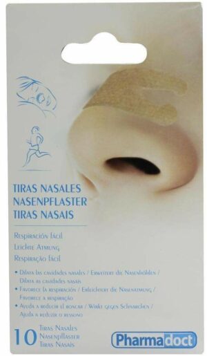 Nasenpflaster 7 cm X 2 cm 10 Pflaster