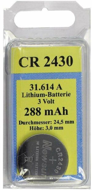 Batterien Lithium Zelle Cr 2430 3 V 1 Stück