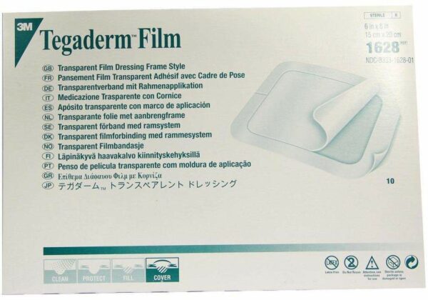 3m Tegaderm Film 15 X 20 cm 1628 10 Stück