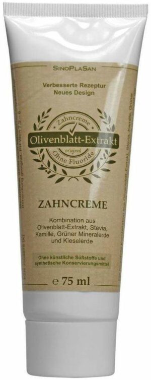 Olivenblatt Extrakt Zahnpasta