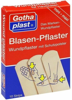 Gothaplast 10 Hautblasenpflaster