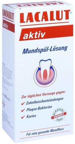 Lacalut Aktiv Mundspüllösung 300 ml Lösung