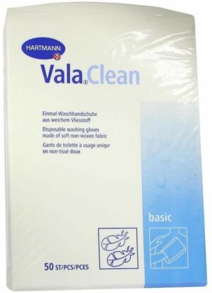 Valaclean Basic Einmal Waschhandschuhe 10 Stück