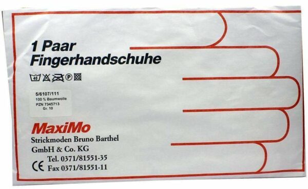 Handschuhe Strick Baumwolle Gr. 10 Herren