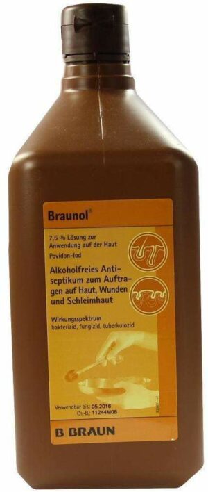 Braunol Schleimhautantiseptikum 1000 ml Lösung