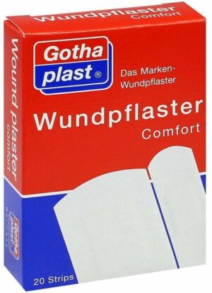 Gothaplast Wundpflaster Comfort 2 Größen 20 Pflaster