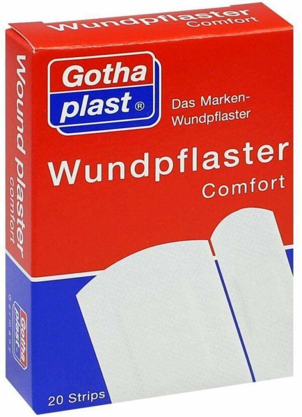 Gothaplast Wundpflaster Comfort 2 Größen 20 Pflaster