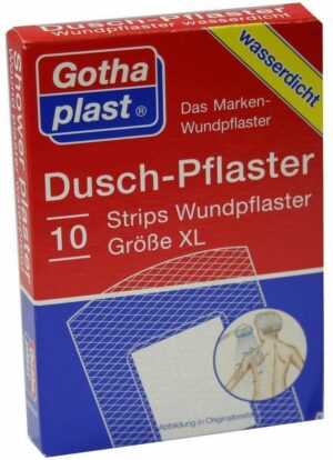 Gothaplast 10 Duschpflaster Xl 70 mm X 48 mm