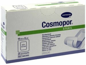 Cosmopor Steril 6 X 10 cm 25 Pflaster