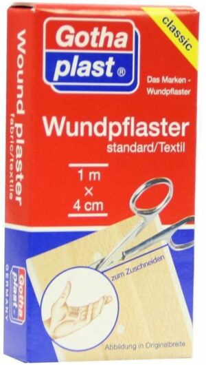 Gothaplast Wundpflaster Standard 1 M X 4 cm 1 Pflaster