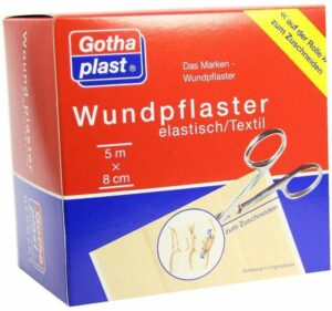 Gothaplast Wundpflaster Elastisch 5 M X 8 cm Rolle 1 Pflaster