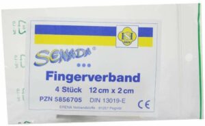 Senada Fingerverband 12 X 2 cm 4 Verbände