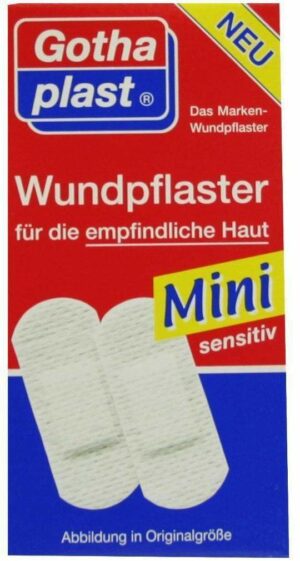 Gothaplast Mini Wundpflaster Sensitiv 4 X 1