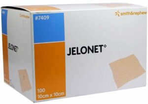 Jelonet Paraffingaze 10 X 10 cm Steril 100 Wundgaze