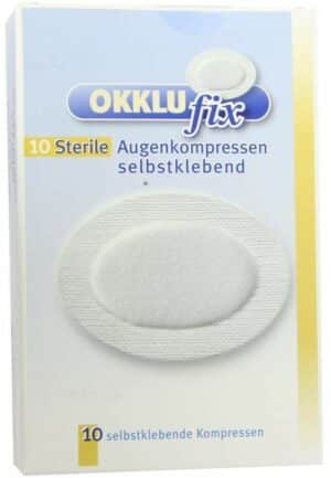Okklufix Augenkompressen Selbstklebend Steril 10 Kompressen