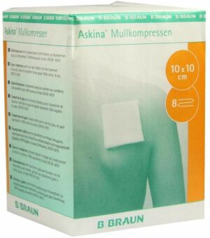 Askina Mullkompressen 10x10cm Unsteril