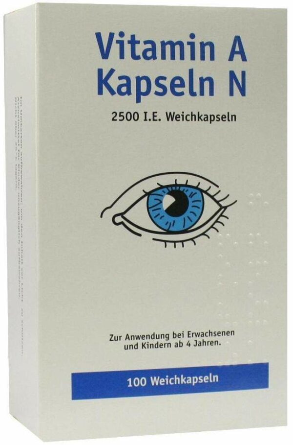 Vitamin A 100 Kapseln