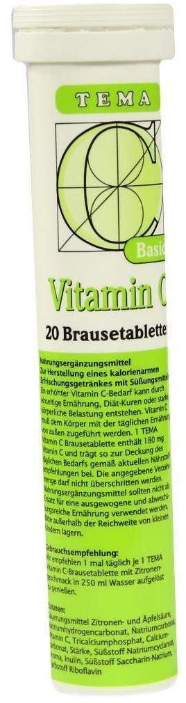 Vitamin C Brausetabletten 20 Brausetabletten