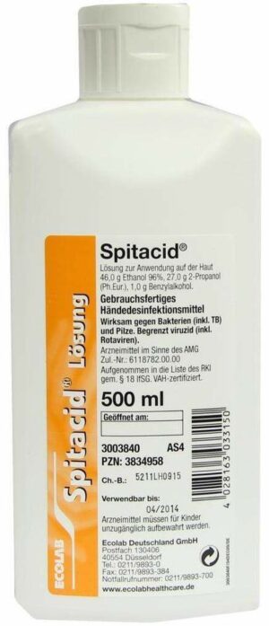 Spitacid Lösung 500 ml Lösung