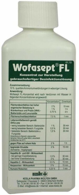 Wofasept Fl Konzentrat 250 ml