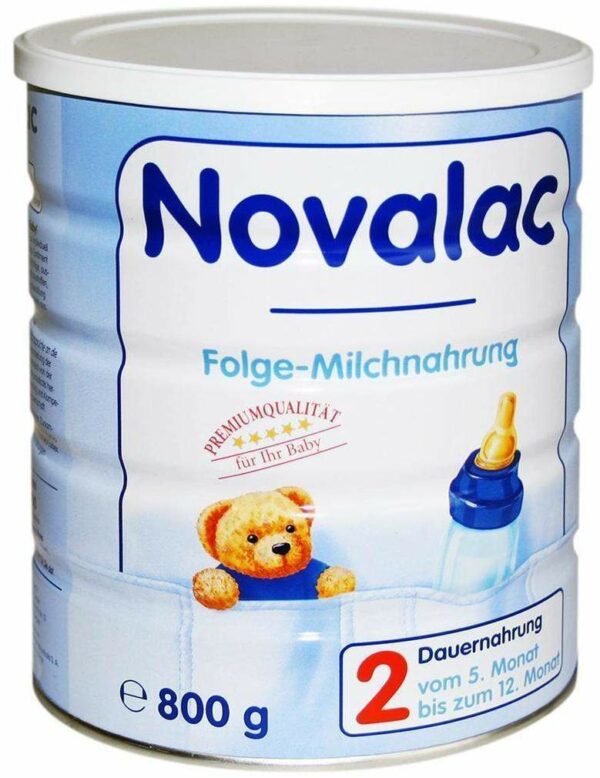 Novalac 2 Standard Folge-Milch 6-12 M