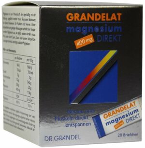 Magnesium Direkt 400 mg Grandelat Pulver 20 Briefchen