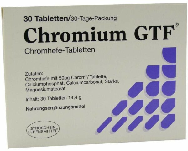 Chromium Gtf Tabletten