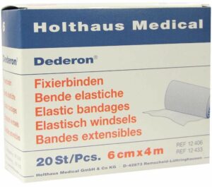 Dederon Fixierbinden 4 M X 6 cm 20 Binden