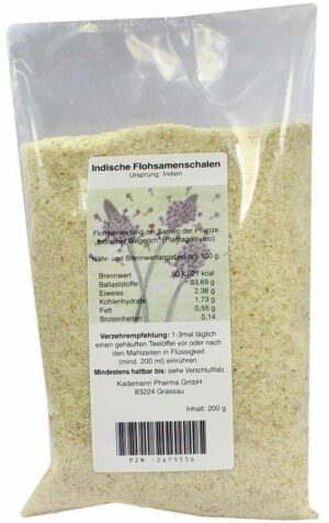 Indische Flohsamenschalen 200 G