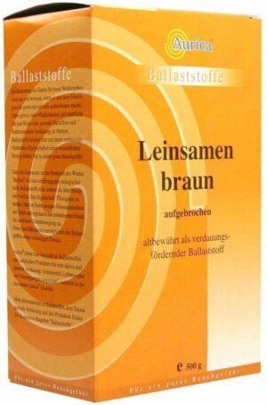 Leinsamen Braun Aufgebrochen 500 G