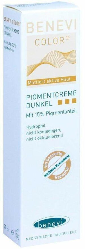 Benevi Color Pigmentcreme Dunkel 20 ml