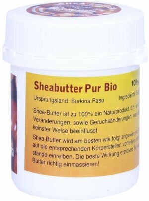 Sheabutter Pur Bio Unraffiniert