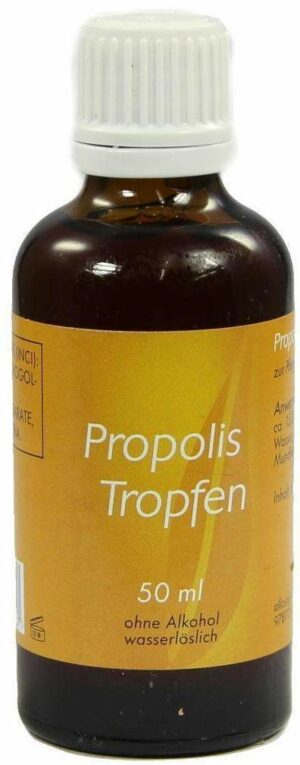 Propolis Tropfen Ohne Alkohol 50 ml